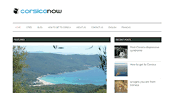 Desktop Screenshot of corsicanow.com